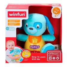 Peluche Didactico Amigo Inteligente Perro Winfun 0686