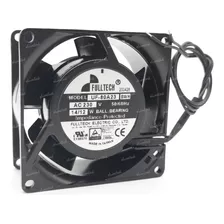 Uf80a23bwh Fan 80x80x38.5 3&amp;quot; 220v Metal/ruleman