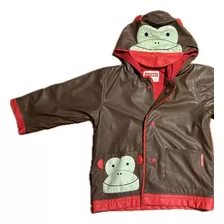 Campera Lluvia Piloto Skip Hop Original 3/4 Años Excelente