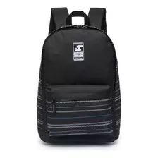 Mochila Spector - Preto E Cinza