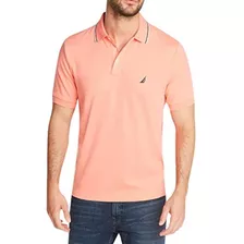 Polo Nautica Classic Fit Sleeve - Coral Nuevo