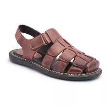 Sandália Masculina Chinelo Couro Legitimo Pronta Entrega 