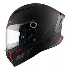 Capacete Moto Mt Helmets Stinger 2 Preto Fosco + Pinlock