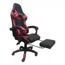 Silla Gamer Ejecutiva Con Apoya Pie