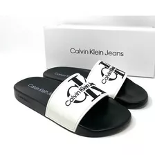 Ojotas Calvin Klein Mavett White Importadas 100% Original