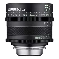 Lente De Cine Rokinon Xeen Cf 50mm T1.5 Pro