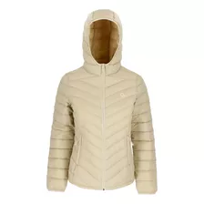 Parka Pluma Kori Women Beige Doite