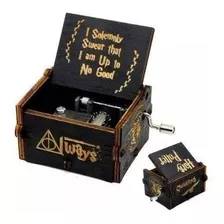 Caixinha De Musica Harry Potter(manivela) Premium + Brinde