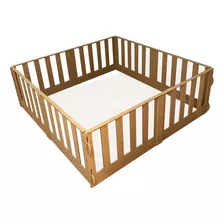 Corralito Bebe Niños Montessori Madera 1.50mtx1.50mtx0.55mt