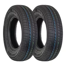 Kit 2x Pneu Aro 13 Novo 175/75r13 Fiat Uno Gol Corsa + Bico