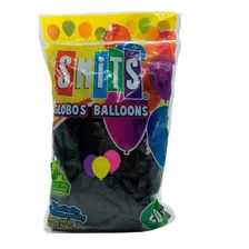 Globos Smits #12 C/50 Estandar Colores Smi1x1 Color Negro