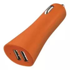 Carregador Usb Automotivo Smartogo Multilaser Laranja Cb079