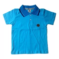 Camisa Gola Polo Infantil Algodão 2 A 8 Anos 