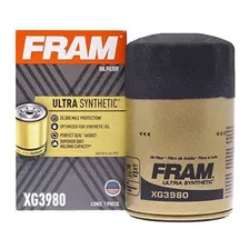 Filtro De Aceite Spin-on Fram Xg3980 Ultra Synthetic Con Sur