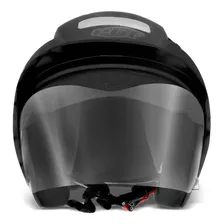 Capacete Coquinho Aberto Thunder Open Solid Preto Fosco Cor Preto-fosco Tamanho Do Capacete 60