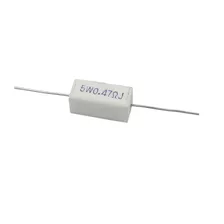 Resistor De Porcelana 0r47 (0,47r) 5w (lote De 25 Peças)