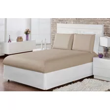 Lençol Para Cama King Size E Super King Box Macio 3 Peças 