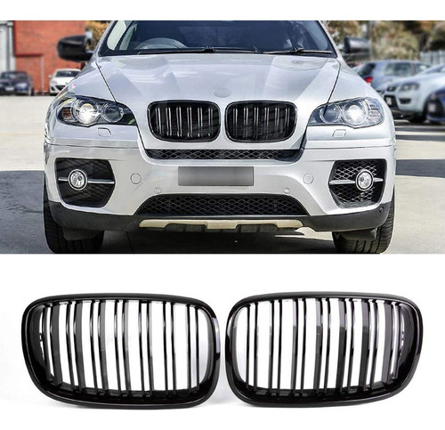 Parrilla X5 X6, Para 2007-2013 Bmw X5 E70 (abs Parrilla Negr Foto 3