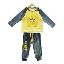  Pijama Polar Bob Esponja 2 Pcs.nickelodeon Original 