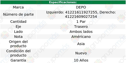 Set Cuartos Infiniti Qx70 12-16 Depo Foto 4