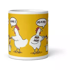 Caneca Personalizada Galinhas Pô Pô Pô