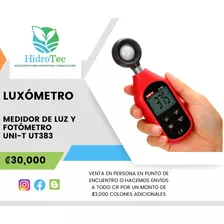 Luxómetro: Medidor De Luz Y Fotómetro Uni-t Ut383