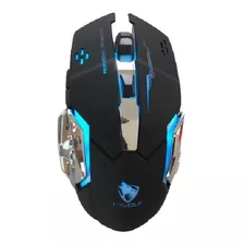 Mouse Gamer Inalambrico Raton Juego 2.4g T-wolf Q13, 6 Boton