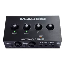 Interface De Audio M-audio M-track Duo Usb 2 Canales 48 Khz