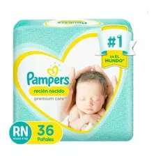 Pañales Pampers Premium Care Rn 36 Unidades