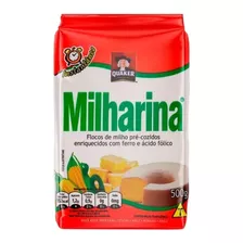 Milharina Quaker Flocos De Milho Pré Cozido 500g