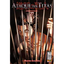 Ataque Dos Titãs Vol. 27, De Isayama, Hajime. Editora Panini Brasil Ltda, Capa Mole Em Português, 2019