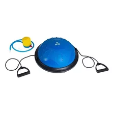 Meia Bola Bosu Dome Com Bomba E Extensor T282 - Acte Sports Cor Azul