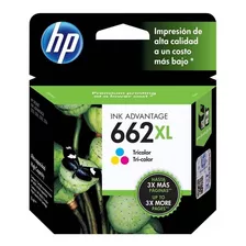 Cartucho Original Hp 662xl Tricolor - Composystem