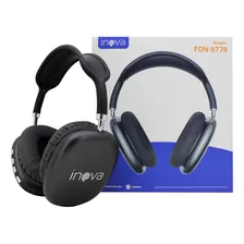 Fone De Ouvido Bluetooth Sem Fio Headphone Wireless Inova Cor Preto