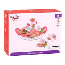 Juego Infantil Tooky Toy Set De Te De Madera Para Niñas