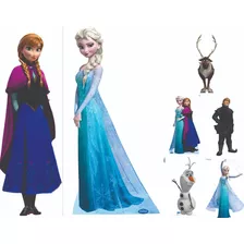 Kit Displays Frozen 2 Peças De 1 Metro + 5 De 30cm (01)