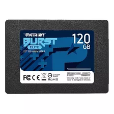 Ssd Patriot 120gb 2,5 Burst Sata 3