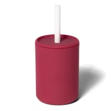 Avanchy 6 Onzas Mini Pequeno Vaso De Silicona Magenta Taza