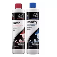 Kit Seachem Prime 325ml + Seachem Stability 325ml