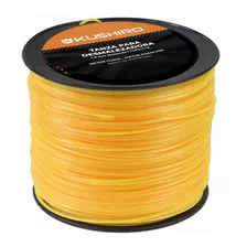 Tanza Grilon 1.5mm Desmalezadora Bordeadora 1kg Kushiro Color Amarillo