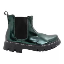 Botas Borcegos Mujer Elastico Taco Bajo Susy