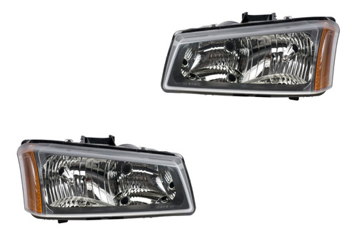 Par De Faros Depo Chevrolet Silverado 2003 2004 2005 2006 Foto 6