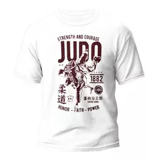 Remera Judo Dibujo Diseño Único 100% Algodón 20/1 Premium