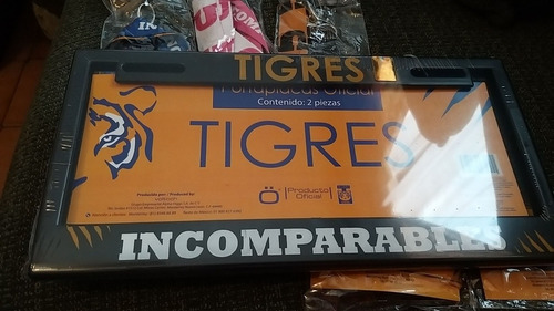 Portaplacas Tigres Incomparables Foto 4