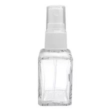 10 Vidros Quadrado Para Perfume 30 Ml Spray Branca