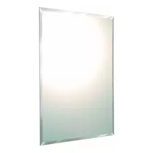 Espelho 50 X 70 Bisote Sala Jantar Banheiro Kit Instalação