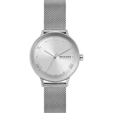 Skagen Reloj De Acero Inoxidable Analógico De Acero Inoxidab