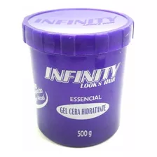 Gel Cera Hidratante Infinity Look's Hair 500gr(cx C 6 Unid)