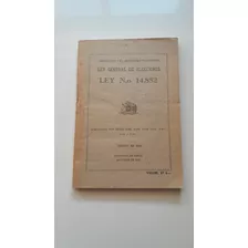 Dirección Del Registro Ley General De Elecciones. L