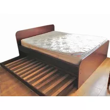 Cama Nido En Madera - Plaza Y Media - Desde $260